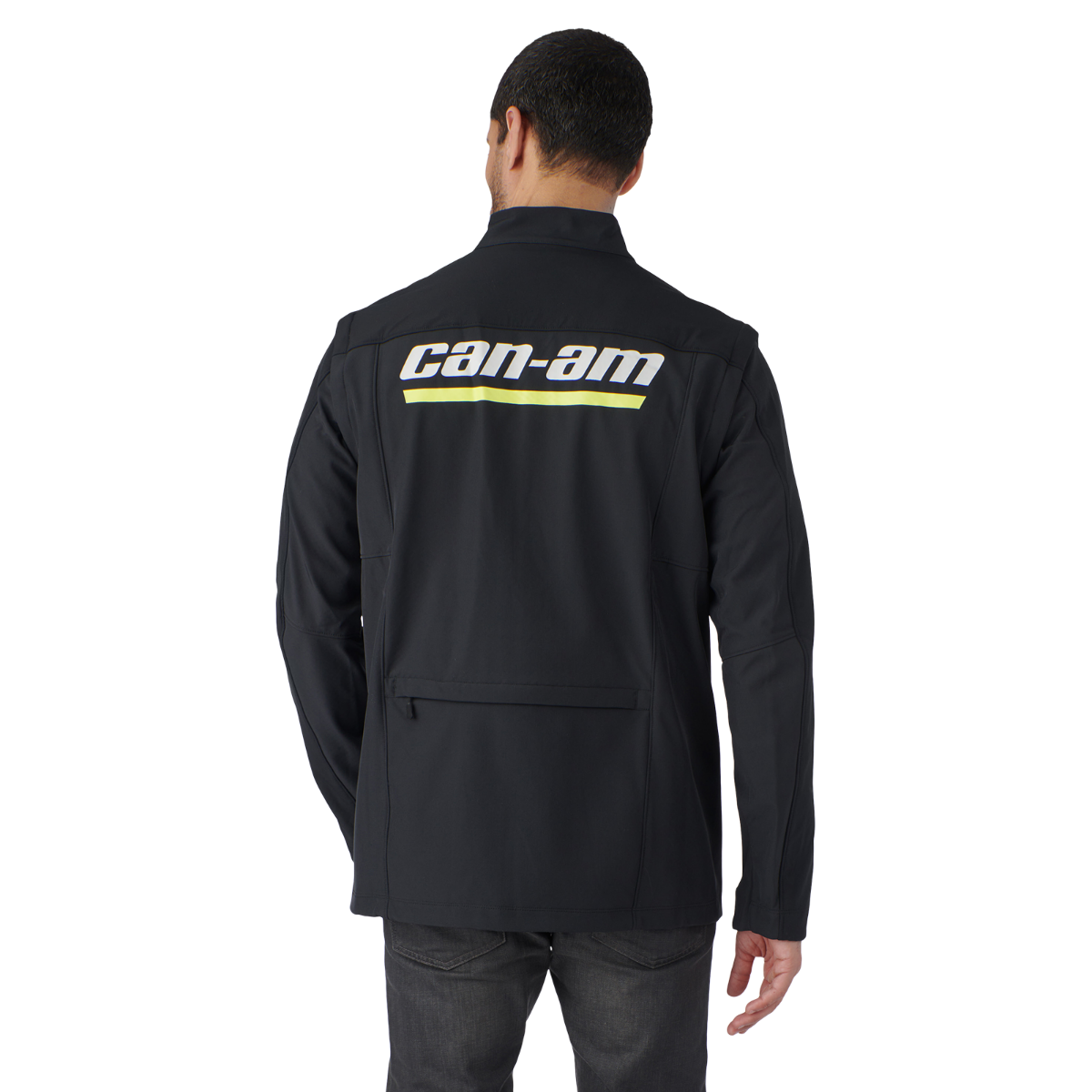 Can-Am Perfomance Softshell Jacket Men schwarz