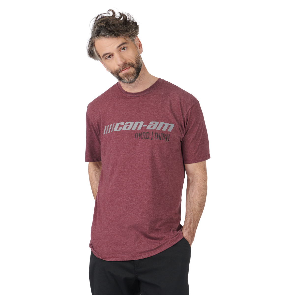 Can-Am Signature T-Shirt Men burgundy
