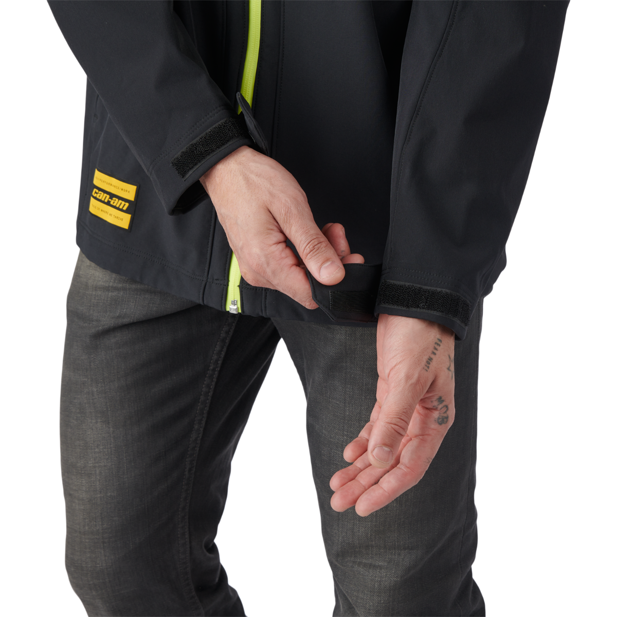 Can-Am Perfomance Softshell Jacket Men schwarz