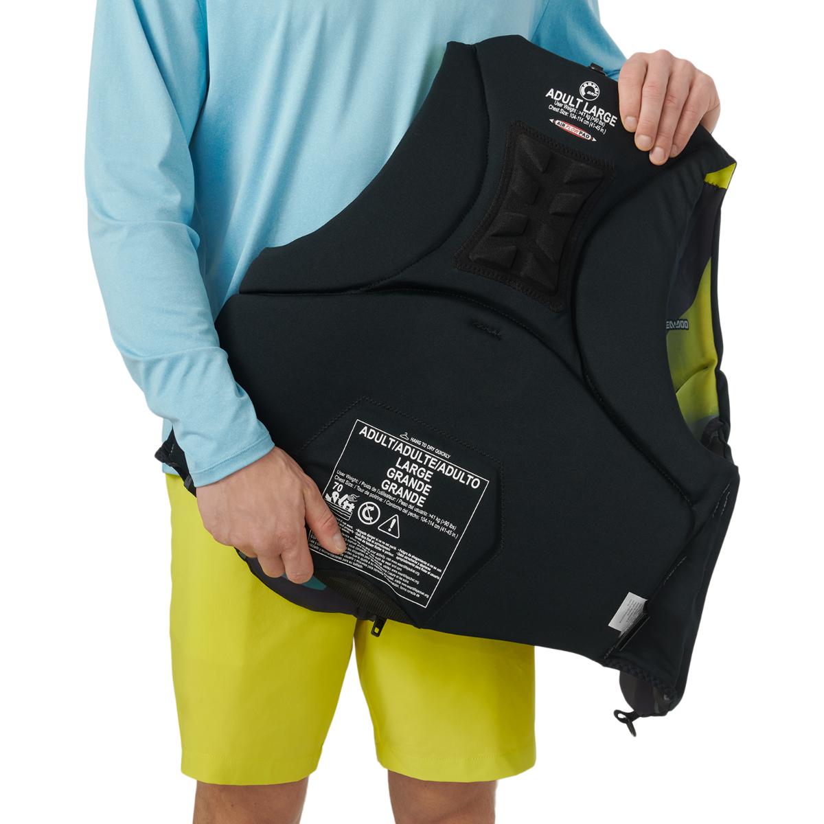 Sea-Doo Rettungsweste Airflow Sunset Edition unisex gelb