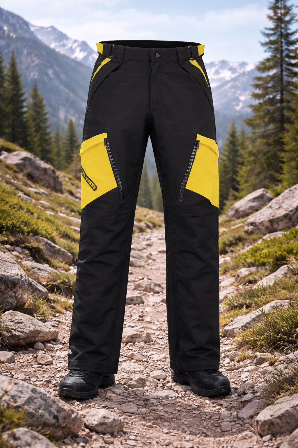 Can-Am Fahrerhose gelb