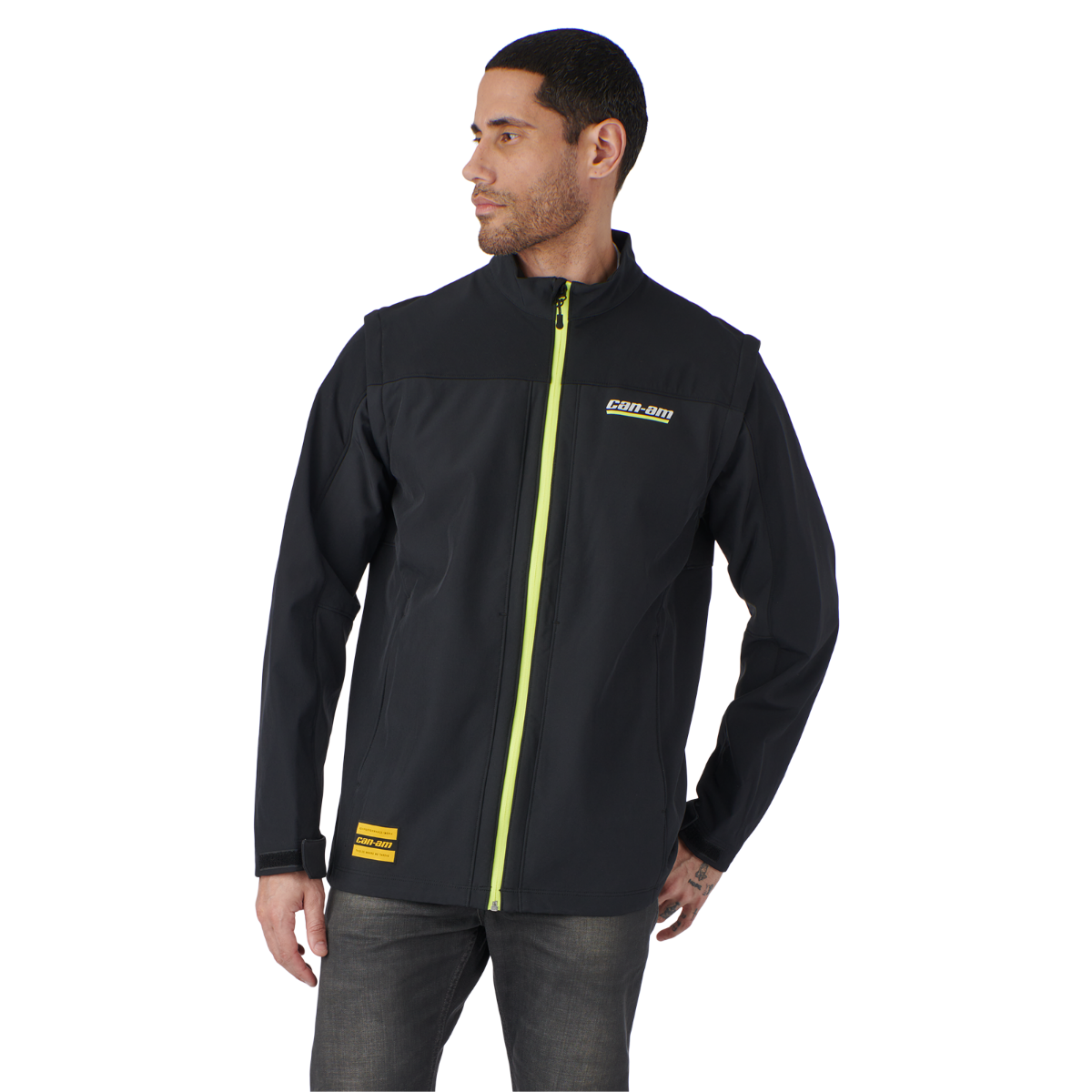 Can-Am Perfomance Softshell Jacket Men schwarz