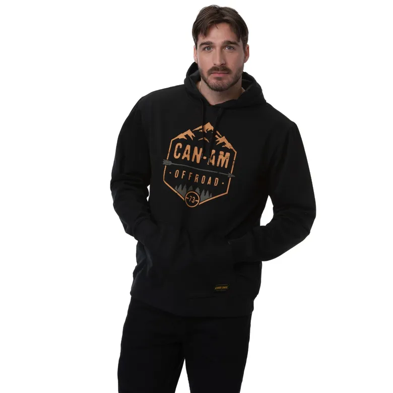 Can-Am Premium Pullover Hoodie Men schwarz