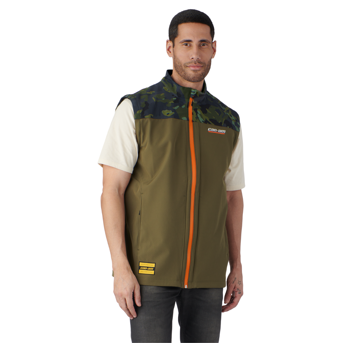 Can-Am-PerfomancesoftshellJacket-286828-2 Can-Am Perfomance Softshell Jacket Men grün