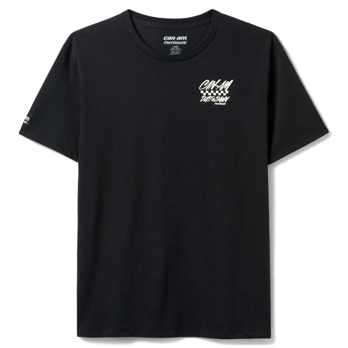 Can-Am x Fasthouse Dust To Dawn T-Shirt schwarz