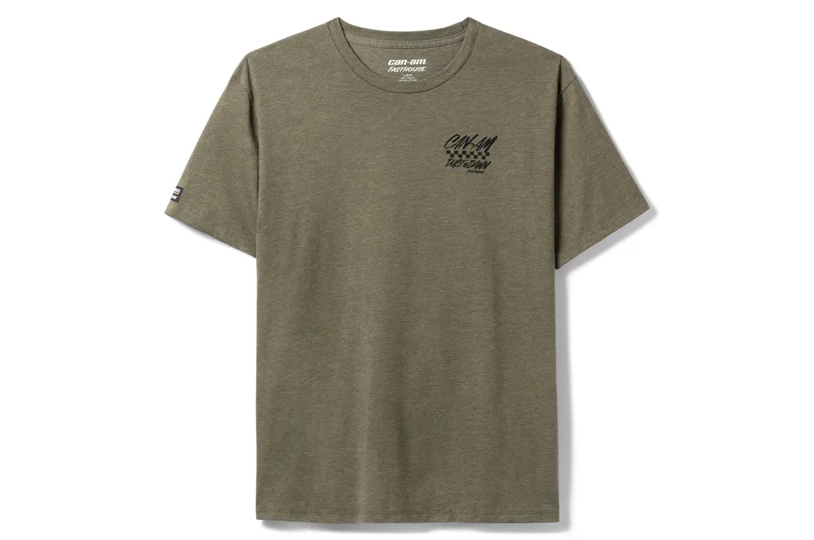 Can-Am x Fasthouse Dust To Dawn T-Shirt army grün