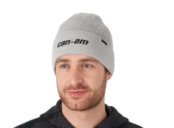 Can-Am reversible Camo Beanie unisex grau