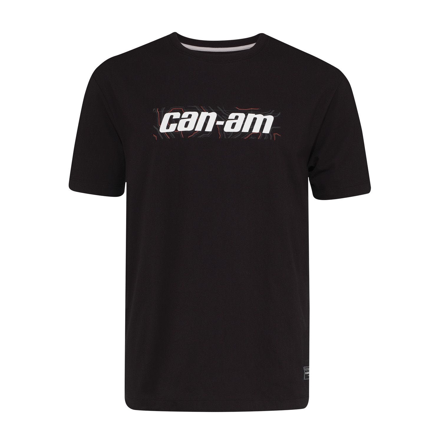 Can-Am Stamped T-Shirt Men schwarz