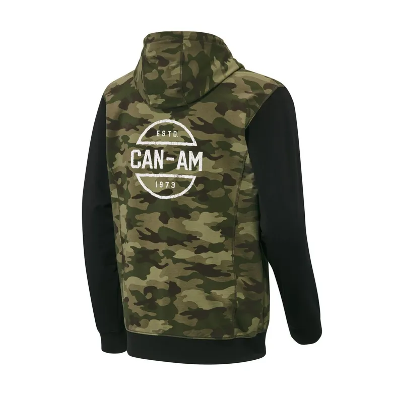 Can-Am Premium Zipped Hoodie Men Camo