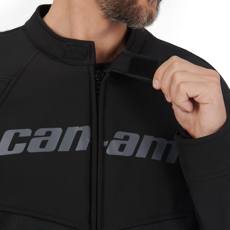 Can-Am Mesh-Jacke Sythe schwarz für Herren