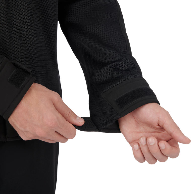 Can-Am Mesh-Jacke Sythe schwarz für Herren