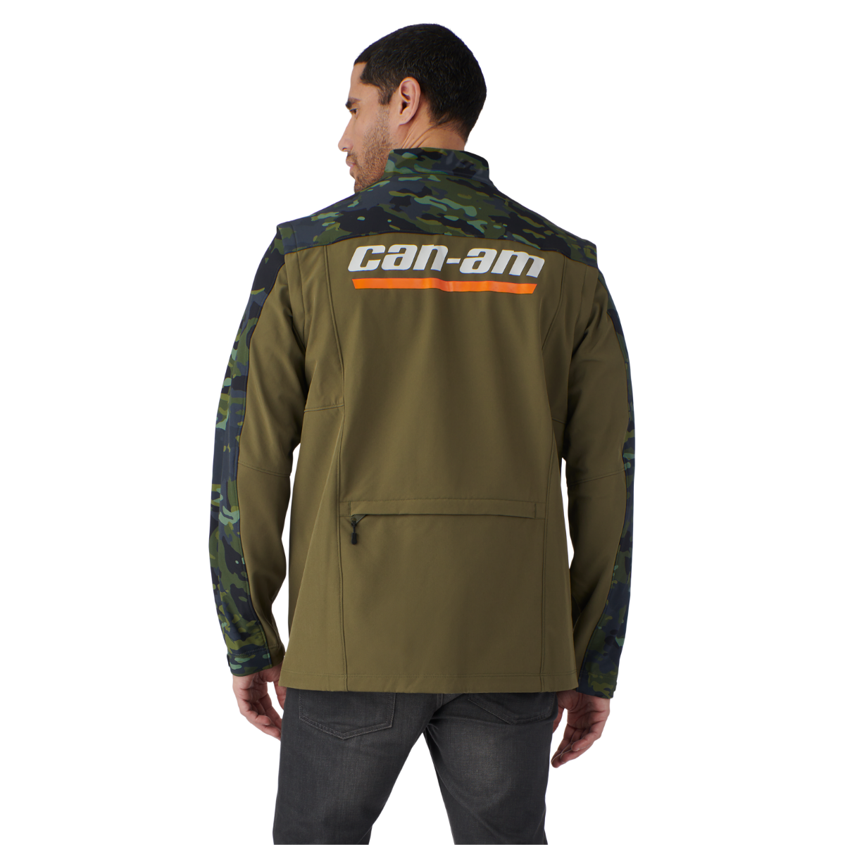 Can-Am-PerfomancesoftshellJacket-286828-1 Can-Am Perfomance Softshell Jacket Men grün