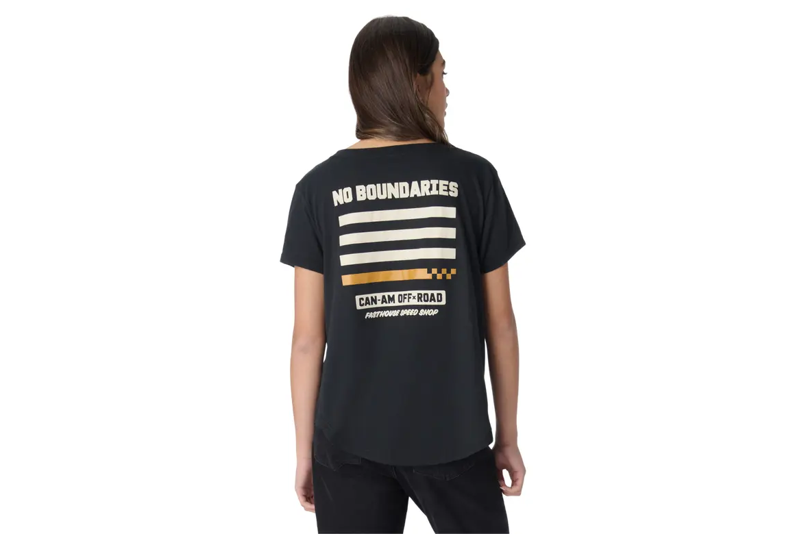 Can-Am x Fasthouse No Boundaries T-Shirt Woman schwarz Gr.XL
