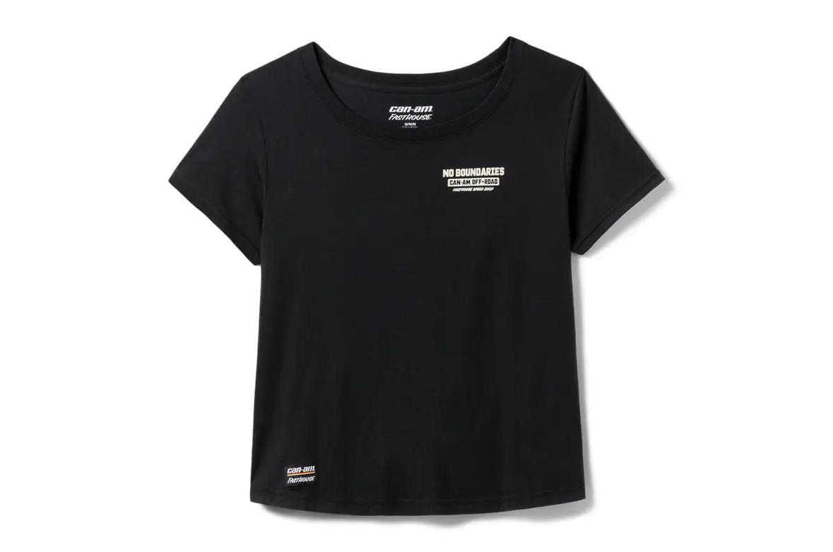 Can-Am x Fasthouse No Boundaries T-Shirt Woman schwarz Gr.XL