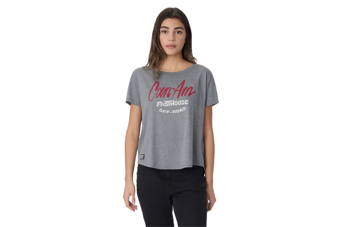 Can-Am x Fasthouse Off-Road T-Shirt Woman grau