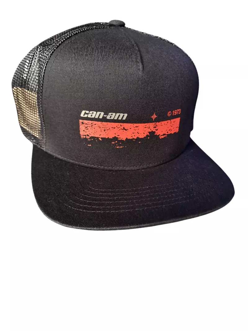 Can-Am Flat Cap unisex schwarz