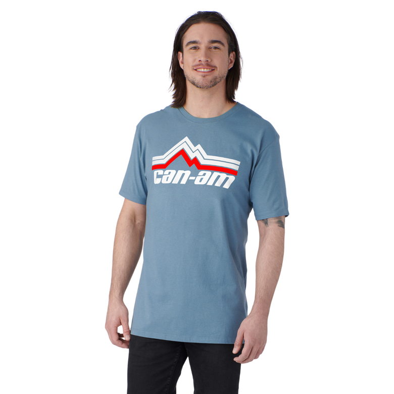 Can-Am Off-Road Livin T-Shirt Men denim blue Gr.M