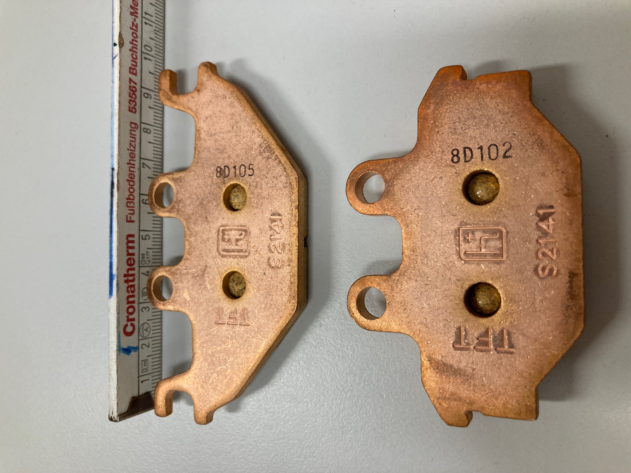 IMG_6435 Bremsbelag hinten Can-Am DS 250+