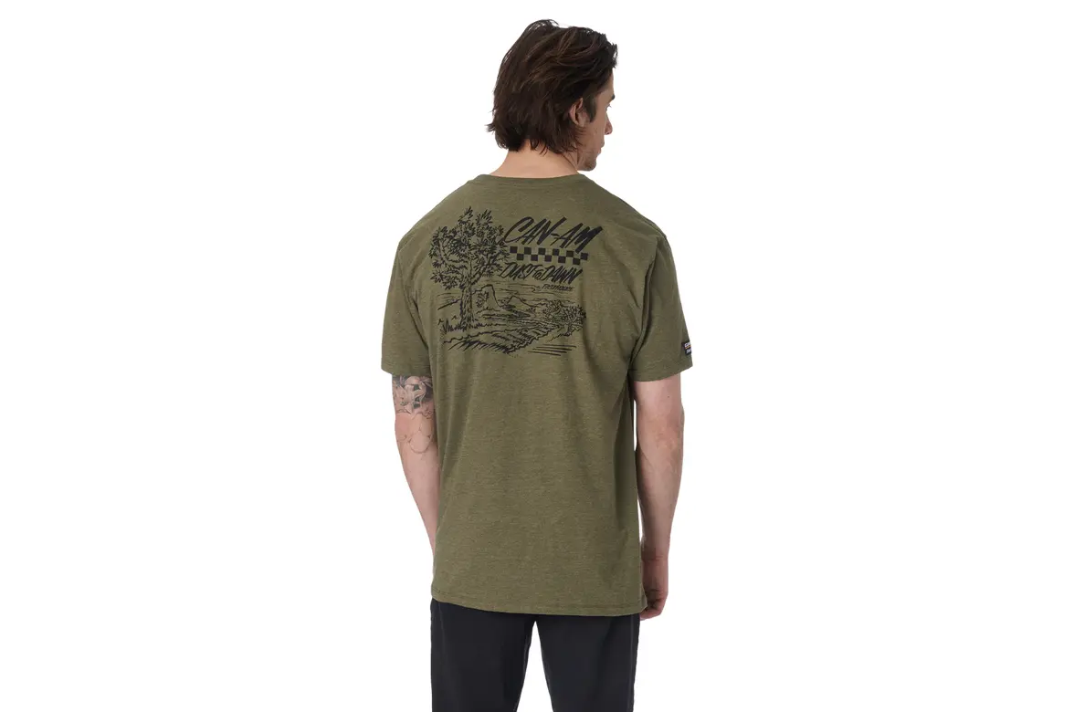 Can-Am x Fasthouse Dust To Dawn T-Shirt army grün