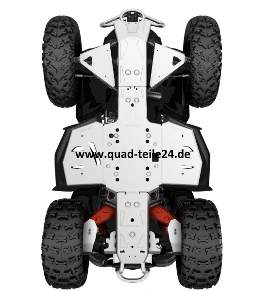 Can-Am Renegade Alu Unterbodenschutz komplett  Quad-Teile 24 Quad und ATV  Ersatzteile und Zubehör