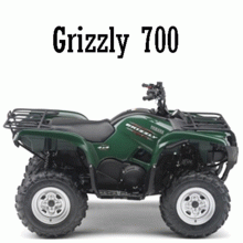 Grizzly 700 Bj: 2010