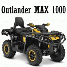 Outlander MAX 1000 EFI DPS XT & XT-P