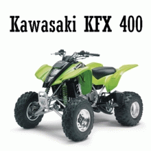Ersatzteile Kawasaki KFX 400