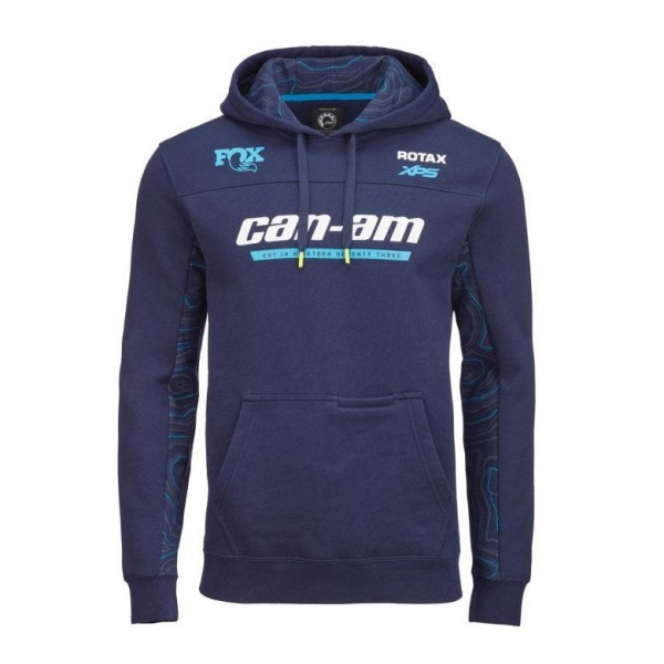 Can-Am Overland Pullover Hoodie blau