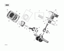 Crankshaft, Piston & Cylinder